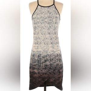 NWT June & Hudson Nordstrom Racerback Sheath Dress Spaghetti Strap in Tan Ombre